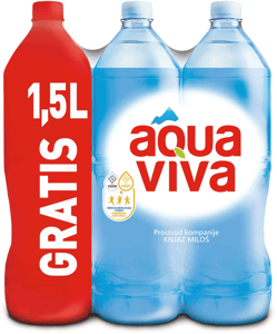 Aqua Viva Negazirana voda paket 5+1 gratis 1.5l