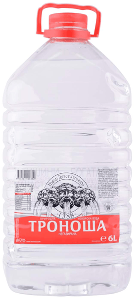 Tronosa Voda Negazirana voda 6l