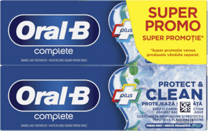 Oral B Pasta za zube complete protect & clean 2x75ml