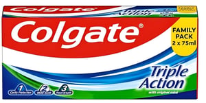 Colgate Pasta za zube Triple action 2x75ml