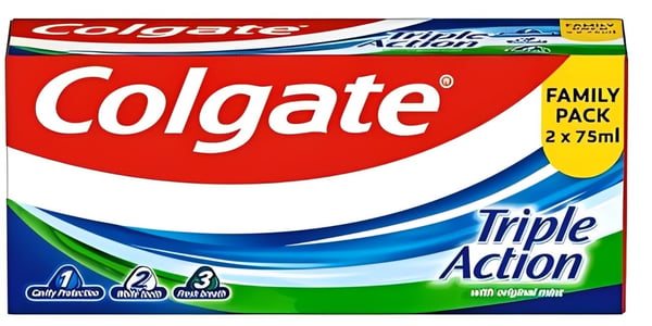 Colgate Pasta za zube Triple action 2x75ml