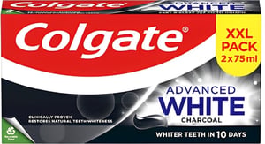 Colgate Pasta za zube white charcoal duopack 2x75ml