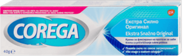 Corega Krema Fixative Extra Strong Mint 40g