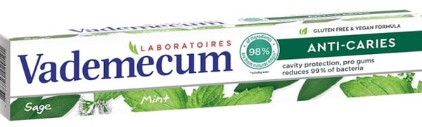 Vademecum Pasta anti-caries naturel 75ml