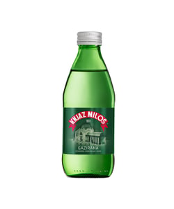 Knjaz Milos Gazirana voda staklo 250ml