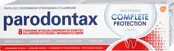 Parodontax Pasta za zube White complete protection 75ml