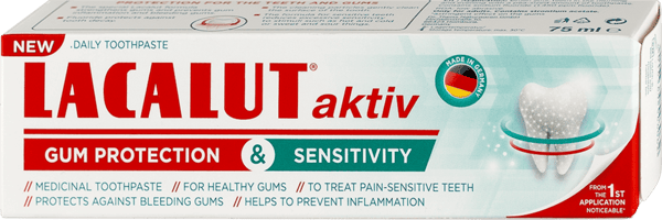 Lacalut Pasta za zube Aktiv & Sensitivity 75ml