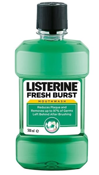 Listerine Tečnost za ispiranje usta Fresh Brust 500ml