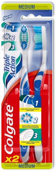 Colgate Triple action četkica za zube 2kom