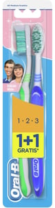 Oral B 3-effect Delicate white četkica za zube 1+1 gratis