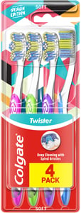 Colgate Twister soft četkica za zube 4kom