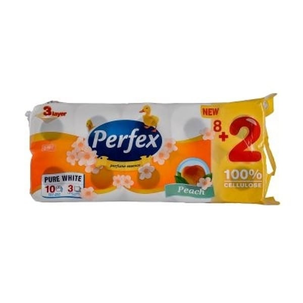 Perfex Toalet papir breskva 3sloja 10kom