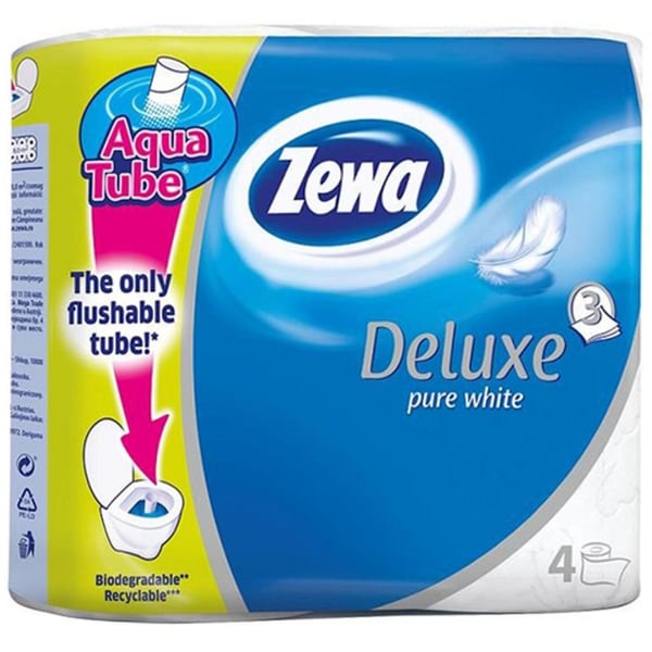 Zewa Toalet papir pure white 3sloja 4kom