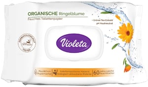 Violeta Vlažni toalet papir neven 60kom