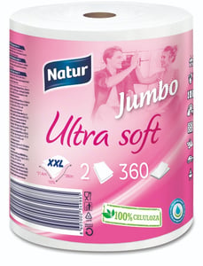 Natur Ubrus Jumbo ultra soft 2sloja 1kom