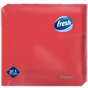 Fresh Salvete crvene 3sloja 20kom