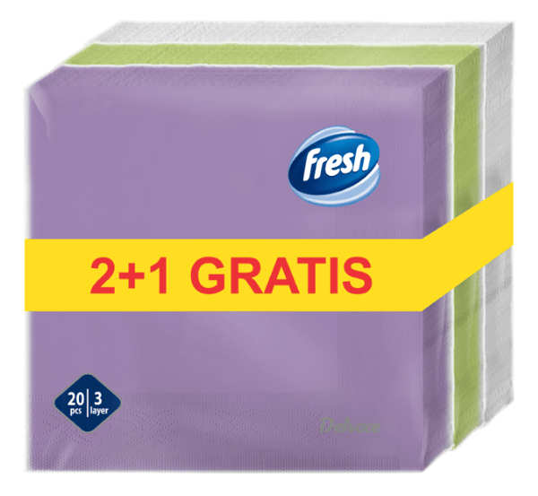 Fresh Salvete 3sloja 20kom 2+1gratis