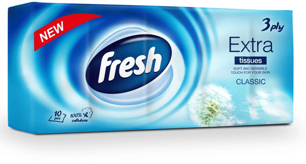 Fresh Papirne maramice extra 10kom