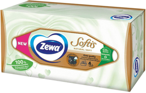Zewa Papirne maramice softis natural soft kutija 4sloja 80kom