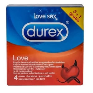 Durex Prezervativ Love 4kom