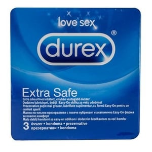 Durex Prezervativ Extra safe 3kom
