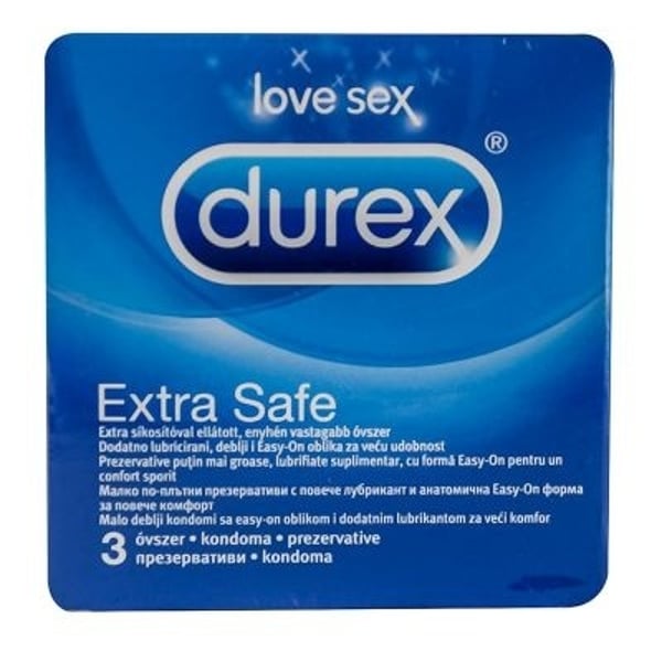 Durex Prezervativ Extra safe 3kom