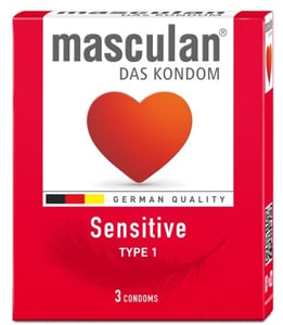 Masculan Prezervativ tip1 sensitive 3kom