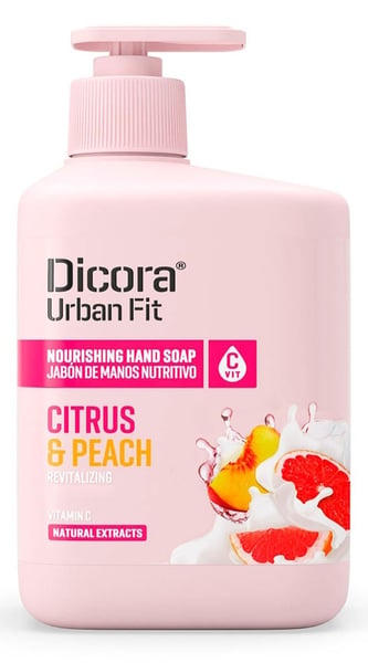 Dicora Urban Fit citrus & peach tečni sapun 500ml