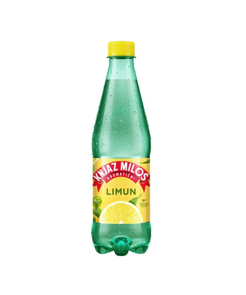 Knjaz Milos Gazirana voda limun 500ml