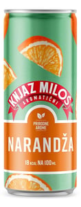 Knjaz Milos Gazirana voda narandža 330ml