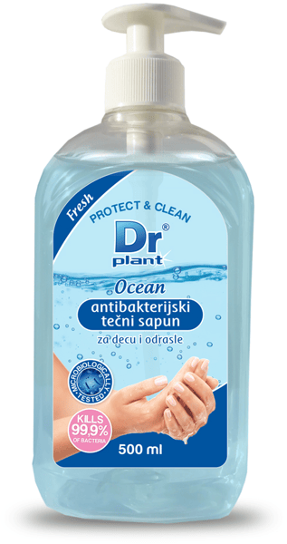 Dr. Plant Tečni sapun antibakterijski Fresh Ocean 500ml