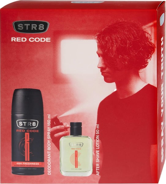 STR8 Set Red Code (after shave, dezodorans)
