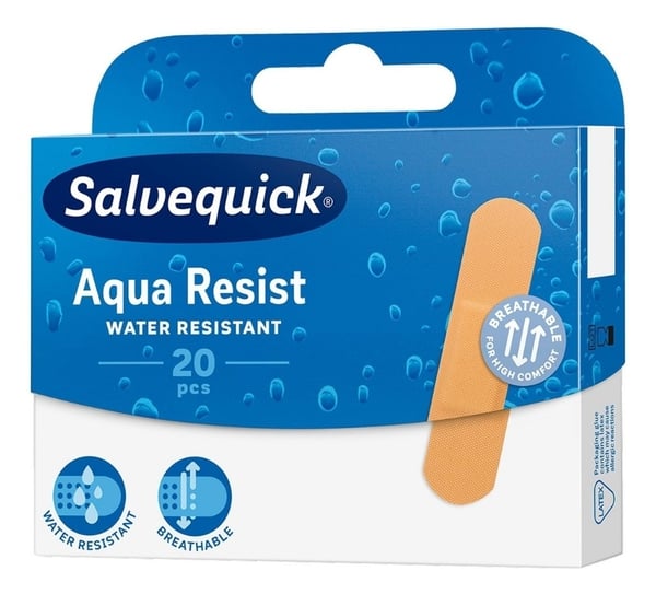 Salvequick Flaster Aqua resist 20kom