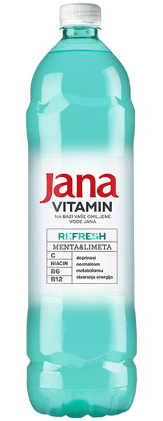 Jana Vitamin refresh menta & limeta 1.5l