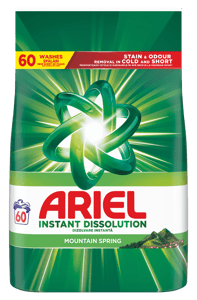 Ariel Mountain spring deterdžent za veš 60 pranja (3,9kg)