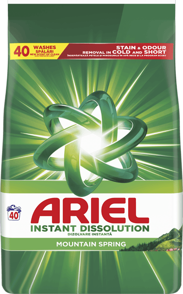 Ariel Mountain spring deterdžent za veš 40 pranja (2,6kg)