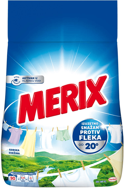 Merix Gorska svežina 30 pranja (2,25kg)