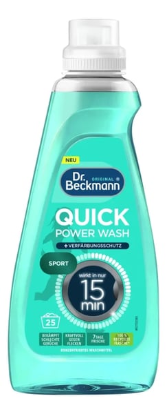 Dr.Beckmann Quick wash sport tečni deterdžent 25 pranja 800ml