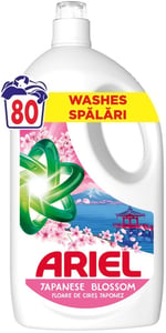 Ariel Japanese blossom tečni deterdžent 80 pranja (3,6l)