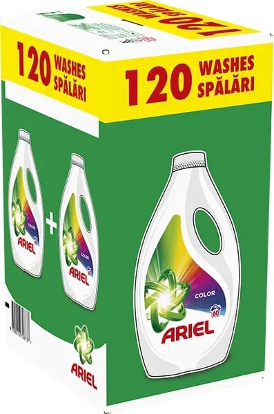 Ariel Color tečni deterdžent za veš 2x60 pranja (5,4l)