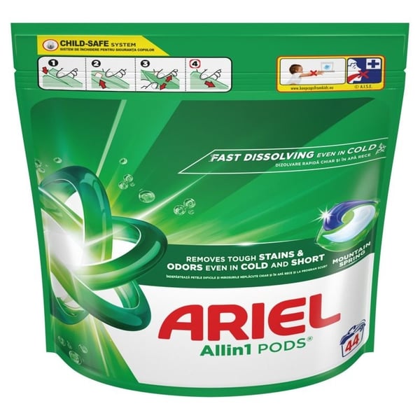 Ariel Pods Mountain spring kapsule za veš 44kom