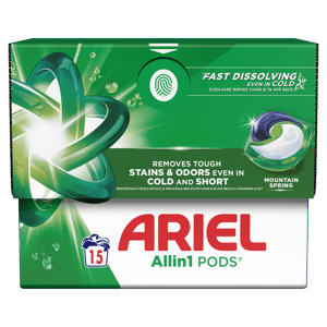Ariel Pods Mountain spring kapsule za veš 15kom