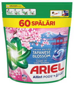 Ariel Pods Japanese blossom kapsule za veš 60kom