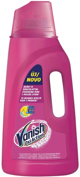 Vanish Oxi action gel za odstranjivanje fleka 2l