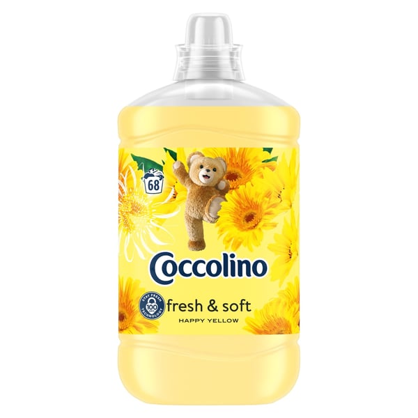 Coccolino Happy yellow omekšivač za veš 68 pranja (1,7l)