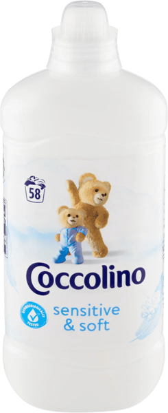 Coccolino Sensitive & soft omekšivač za veš 58 pranja (1,45l)