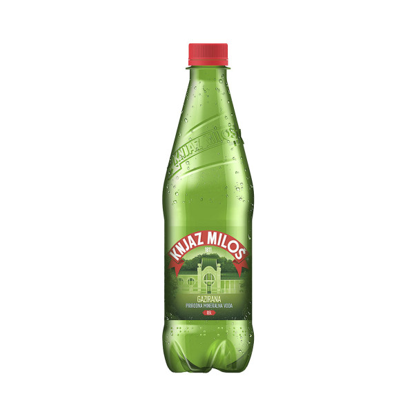 Knjaz Milos Mineralna voda gazirana 500ml