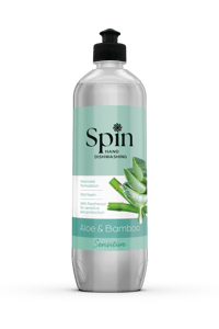 Spin Deterdžent za posuđe aloe & bamboo 800ml