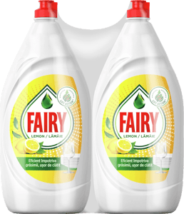 Fairy Deterdžent za posuđe lemon 2x900ml