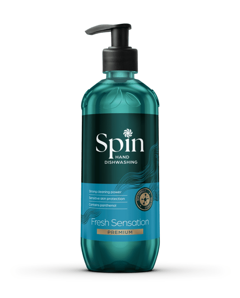 Spin Deterdžent za posuđe Premium fresh sensation 650ml